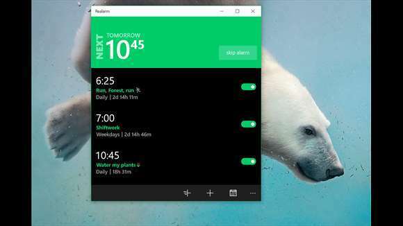 L'application Realarm désormais disponible pour Windows 10: meilleure que l'application d'alarme officielle ?