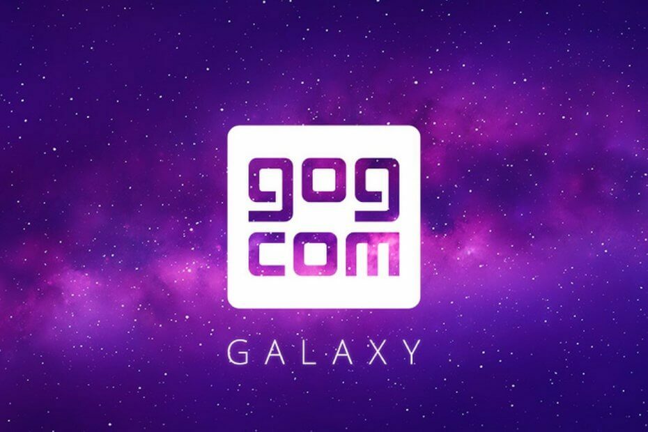 „GoG Galaxy“ neryškus tekstas / vaizdas [visas pataisymas]
