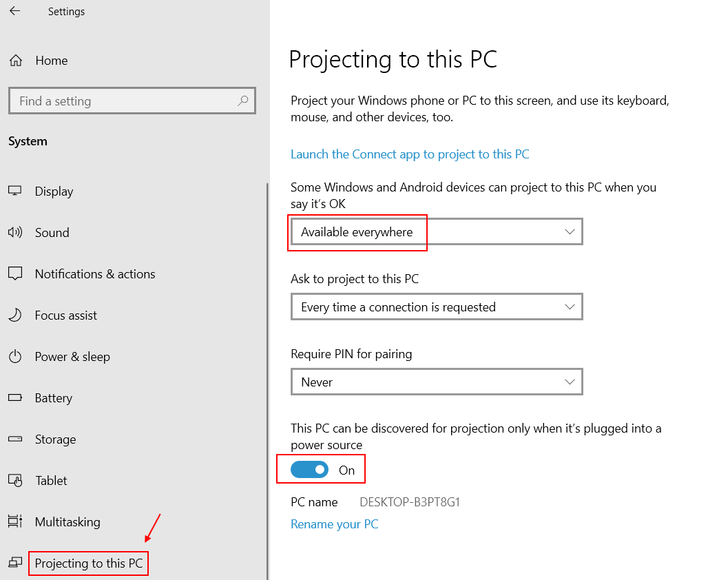 როგორ დავაყენოთ Miracast Windows 10 – ზე და გამოვასწოროთ, თუ ის შეჩერდება