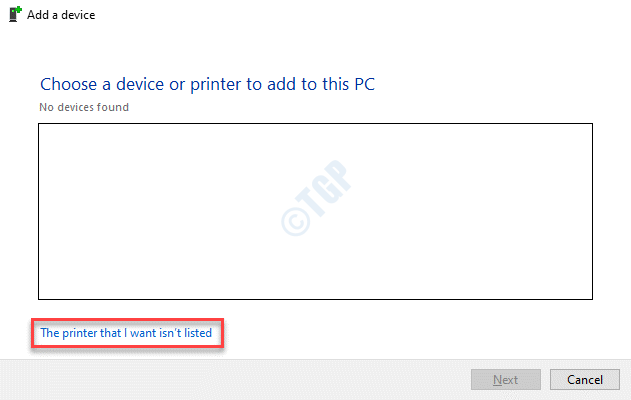 A nyomtatóhoz figyelő hiba szükséges a Windows 10 Fix alkalmazásban