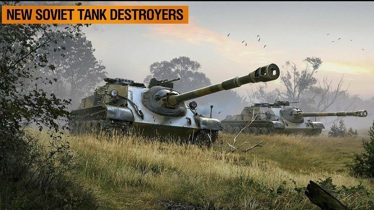 В World of Tanks появились новые советские истребители танков, провизия и улучшенные карты.