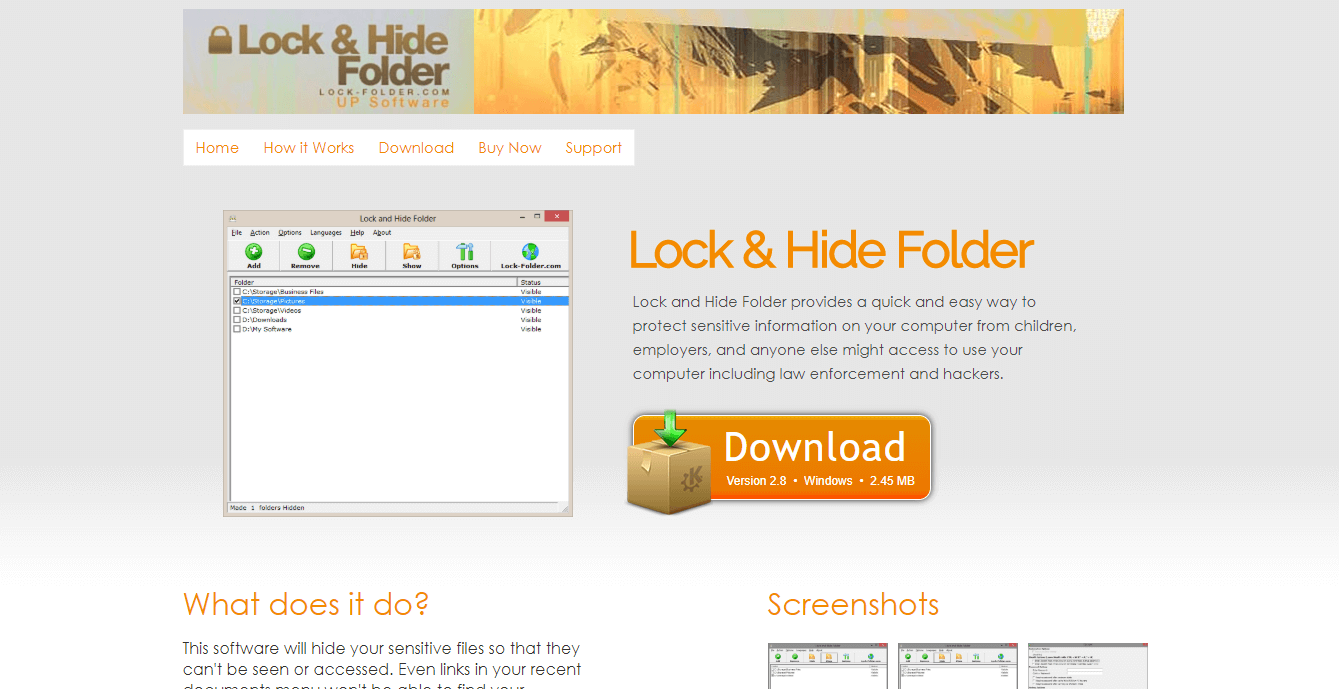 Zablokuj i ukryj folder - ukryj folder wygraj 10
