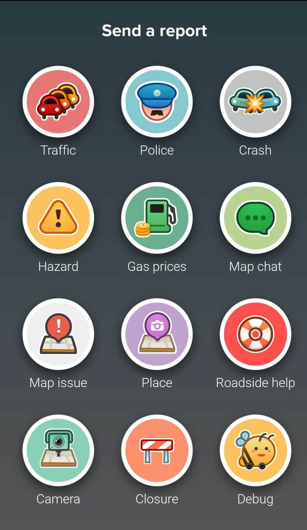 редактировать карту Waze в приложении
