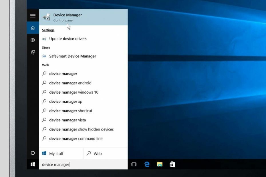 Windows 10 საიუბილეო მოწყობილობის მენეჯერის შესახებ შეტყობინებულია
