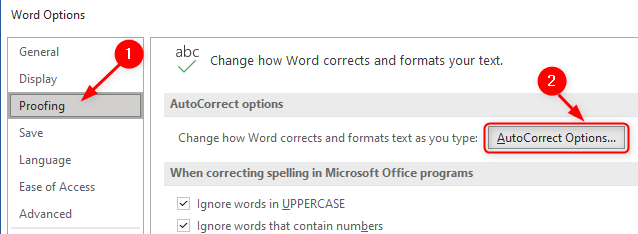 Jak zastavit automatické číslování v aplikaci Microsoft Word
