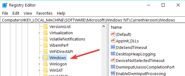 Windows NT Windowsi register