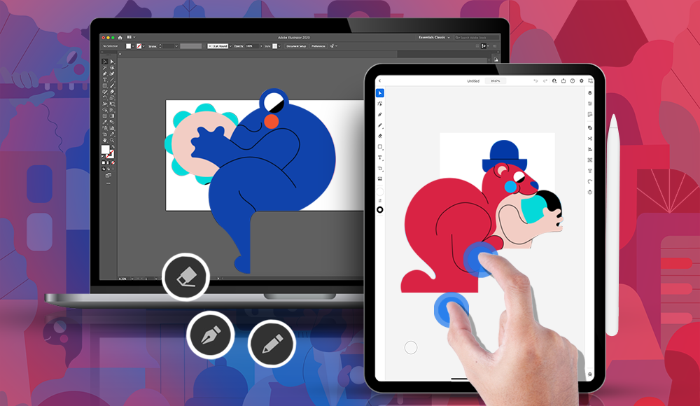 Illustrator auf dem iPad
