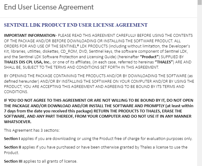 Contrat de licence de l'utilisateur final