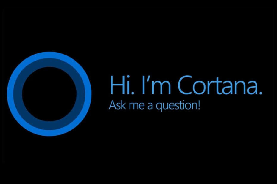 inteligentná konverzačná technológia AI Cortana