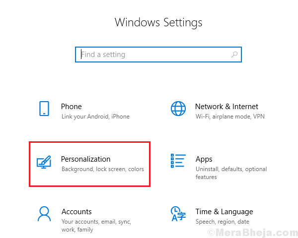 Personalizēšana Windows iestatījumos