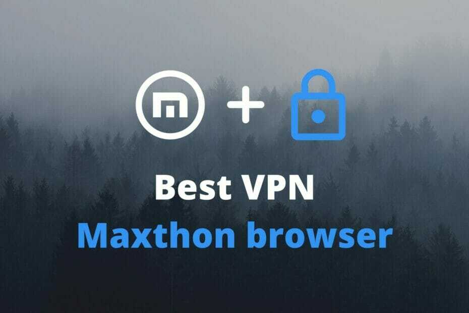 alkuun VPN Maxthonille
