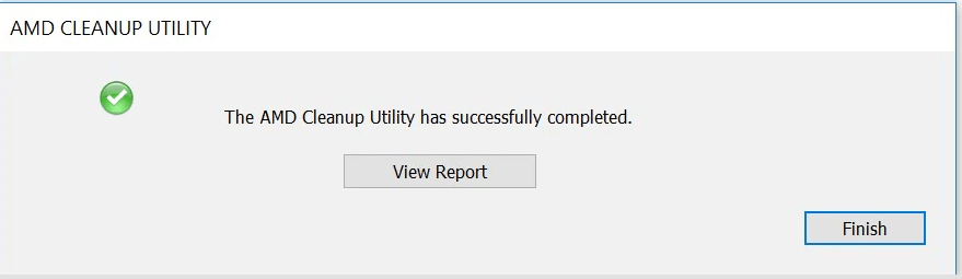 utilitário de limpeza amd escala GPU não funciona Windows 10