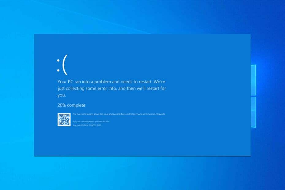 Pfn saraksts bojāts zilais ekrāns Windows 10