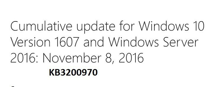 Windows 10 KB3200970-problem: installation misslyckas, hög CPU-användning, batteriladdning och mer