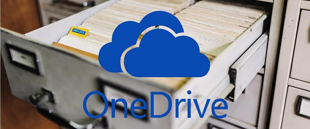 수정: 파일 복구 옵션을위한 OneDrive 설정 [경고]