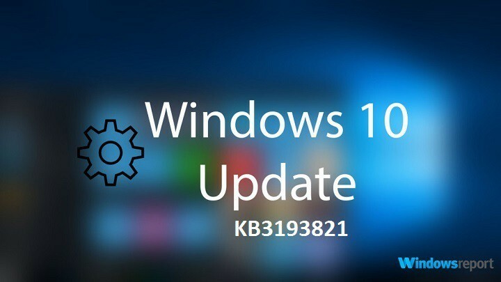 KB3193821 sekarang tersedia, menggantikan KB3185611 untuk Windows 10 1507