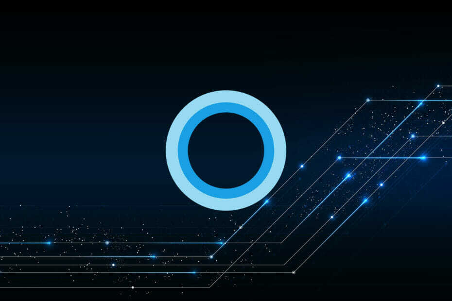 Cortana finder-funksjon på Windows 10