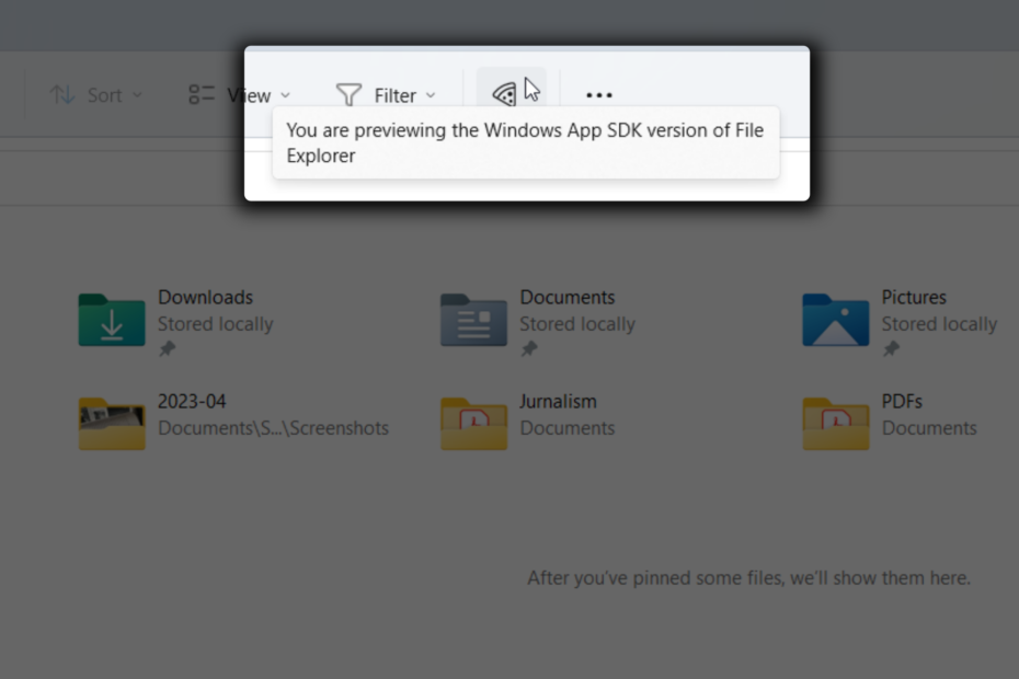 Искате новият File Explorer да работи добре? Инсталирайте Build 23440
