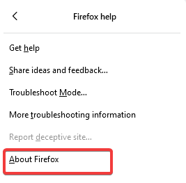 Ο συγχρονισμός του firefox δεν λειτουργεί