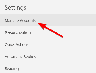 Застосування пошти для функціонування в ОС Windows 10 постійно працює дюймово