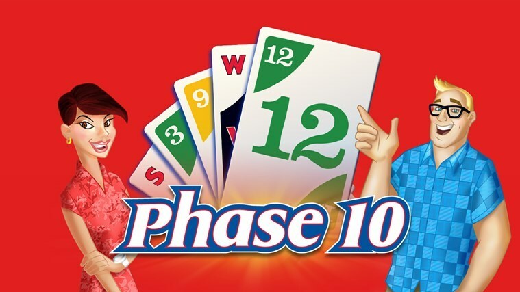 تتوفر لعبة Phase 10 Card الرسمية الآن على متجر Windows