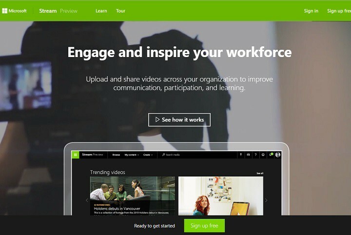 Microsoft presenta Stream, una nueva aplicación empresarial para administrar y compartir videos