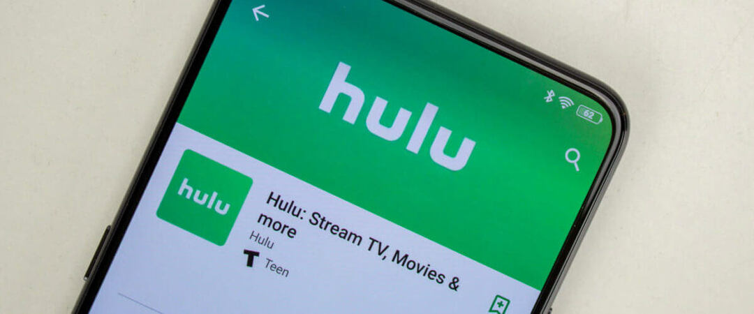 수정: Hulu에서 스트리밍 할 때이 비디오 재생 오류