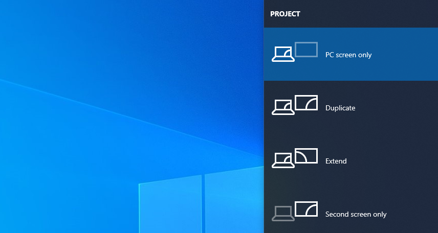 Windows10で3台のモニターを設定する方法