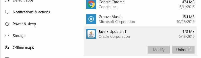 So beheben Sie veraltete Java-Nachrichten unter Windows 10