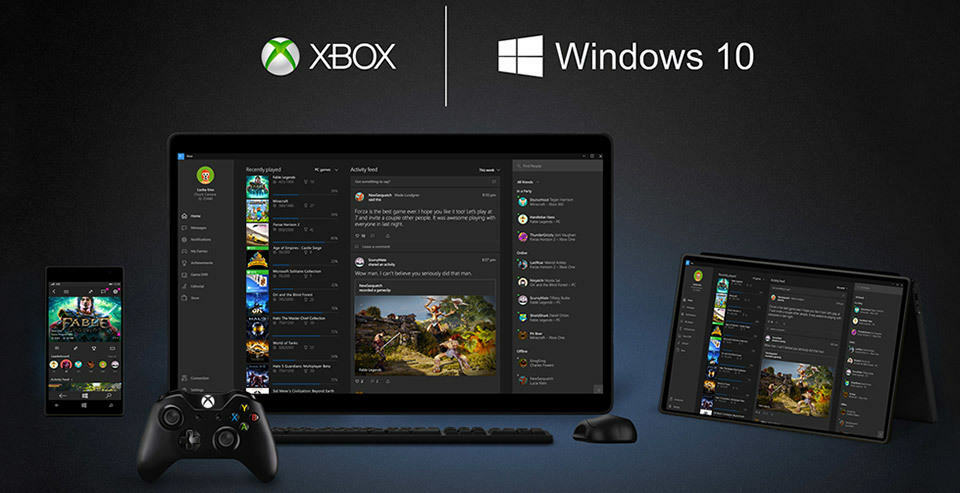 Xbox One & Xbox 360 Games Streaming kommer till Windows 10