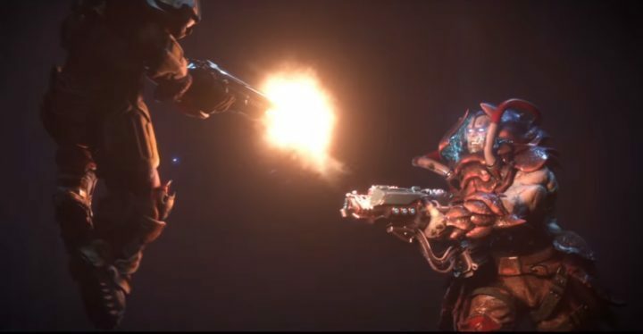 Bethesda, E3 2016'da Quake Champions'ı tanıtıyor, fragman devasa canavarlarla dolu