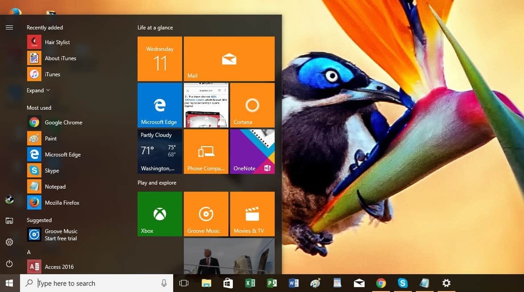 Windows 10 téma