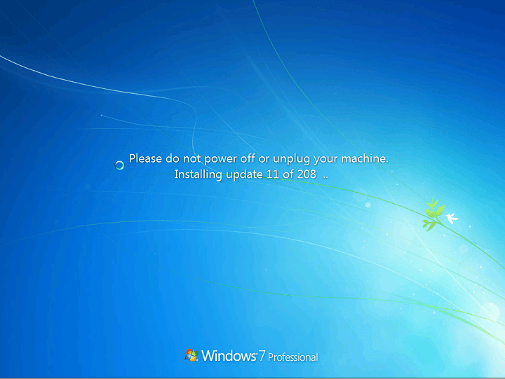 Windows 7 KB3185330 ვერ ხერხდება ინსტალაცია შეცდომის კოდით 80004005