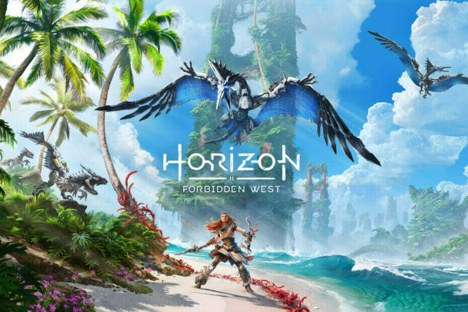 La pantalla del menú principal de Horizon Forbidden West se filtró solo unos días antes del lanzamiento