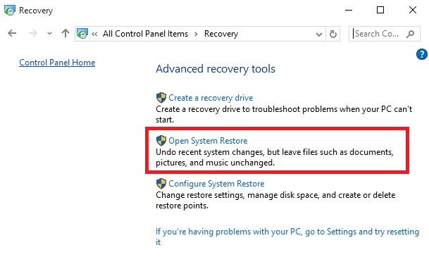 Windows 10 को फ़ैक्टरी रीसेट नहीं कर सकता