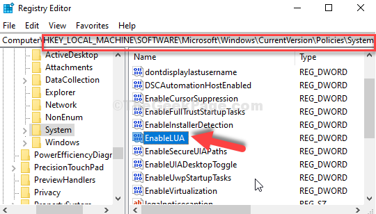 Windows 10에서 사용자 계정 컨트롤을 끄려면 컴퓨터를 다시 시작해야하는 문제 수정