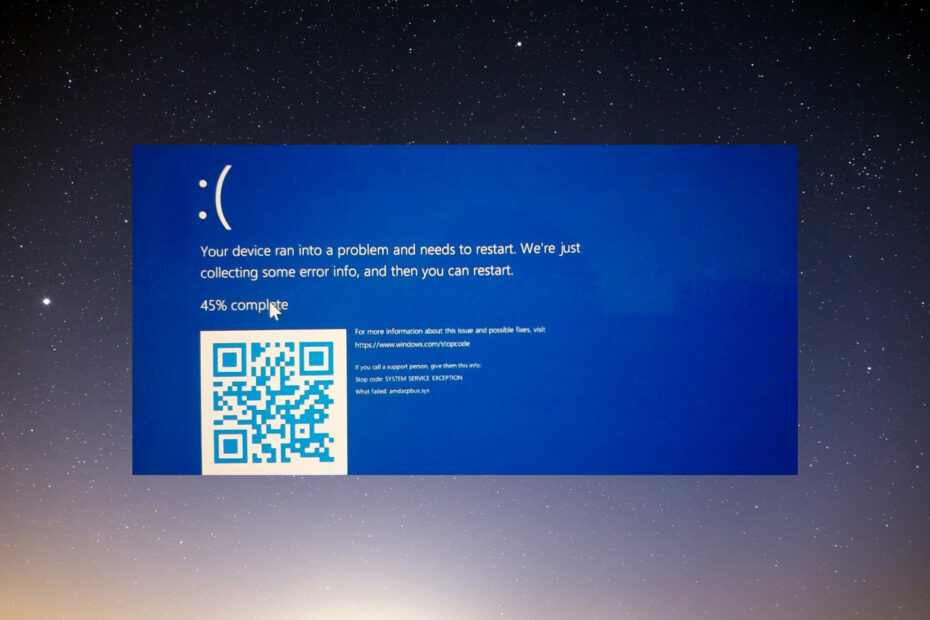 Amdacpbus.sys: как исправить ошибку «синий экран»