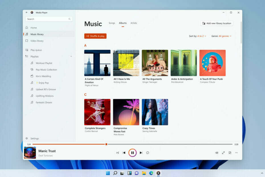 Windows 11 nieuwe Media Player-update