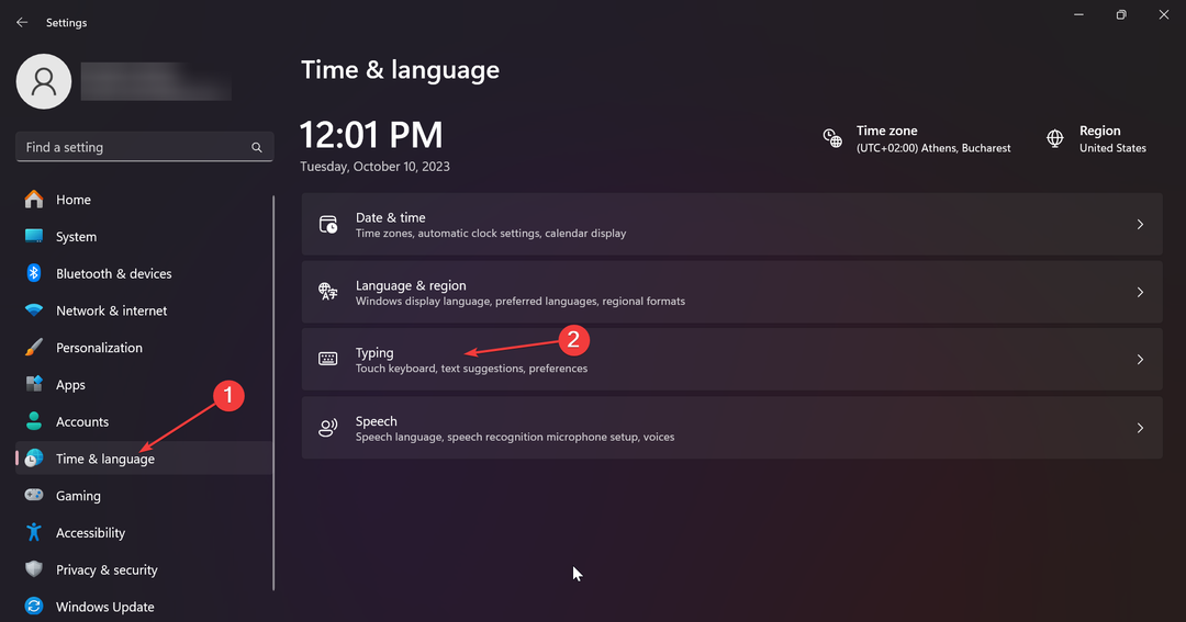 Поправка: Alt + Shift не променя езика на Windows 11