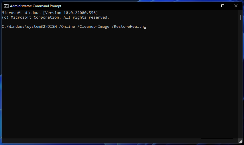 Izvietošanas attēla komandas Windows 11 atjaunināšanas kļūda 0x800f0922