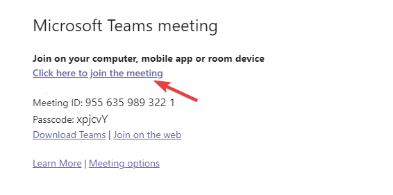 הצטרף לפגישה ללא חשבון Microsoft Teams