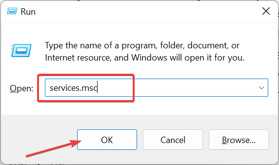 teenused Windows 11 turvalisuse must ekraan