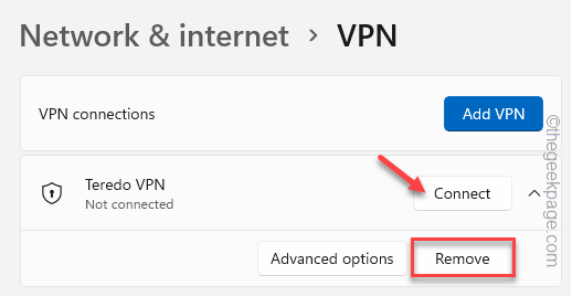 VPNConnect削除最小
