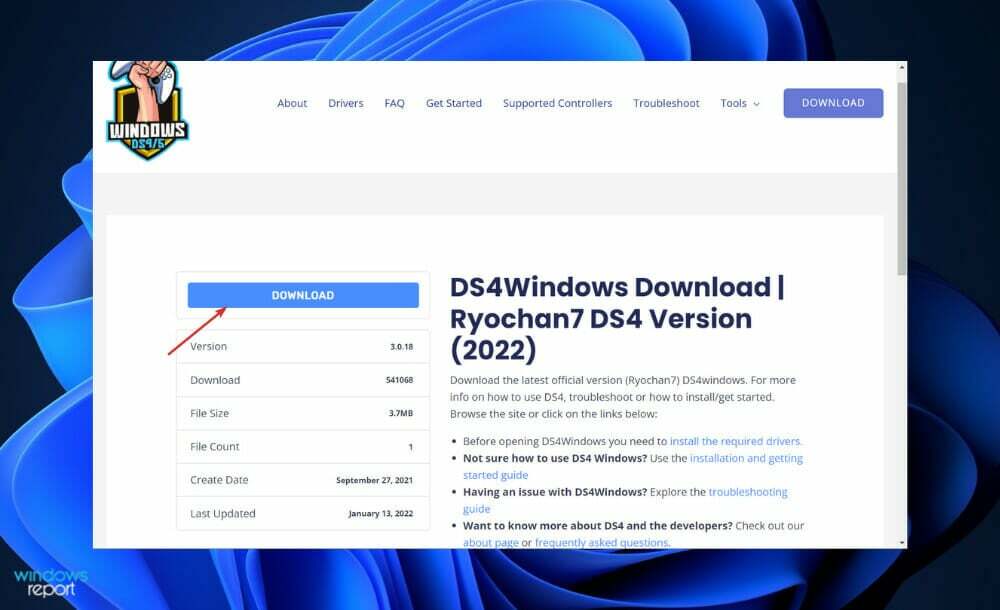 download-ds4 ds4 windows 11 не работи