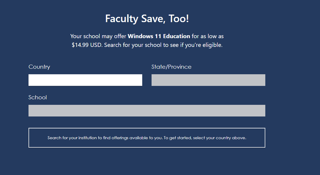 Windows 11 gratuit pour les enseignants