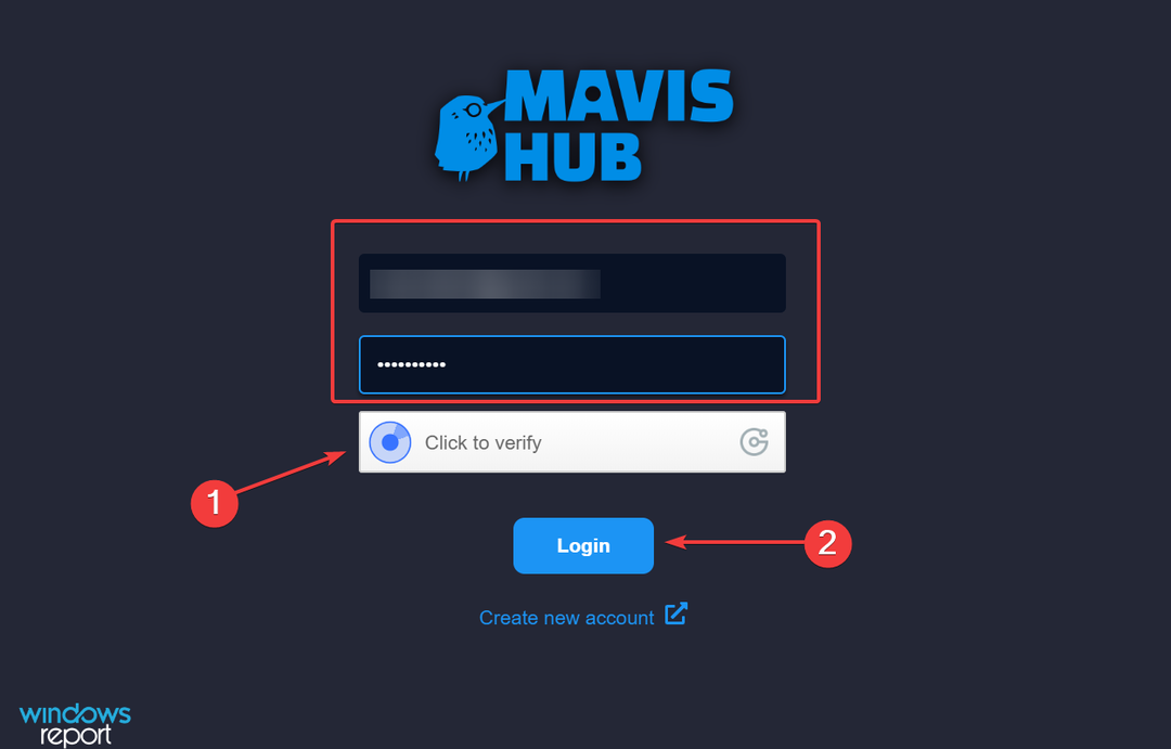 Влезте в mavis hub, за да коригирате axie infinity, която не работи