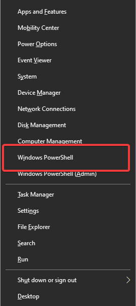 Windows Görüntüleyici powerShell