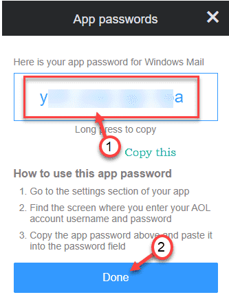 Passwort kopieren Min
