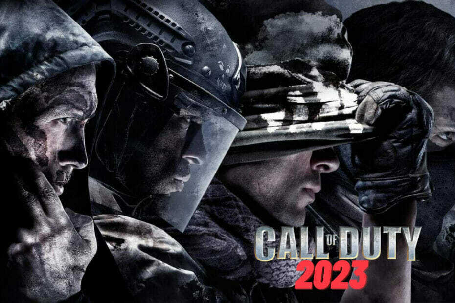Vi får vores første kig på Call of Duty 2023 gennem lækkede billeder