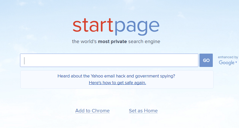 „StartPage“ ir „Momentiniai atsakymai“ pagerina privačių vaizdų paiešką ir naršymą
